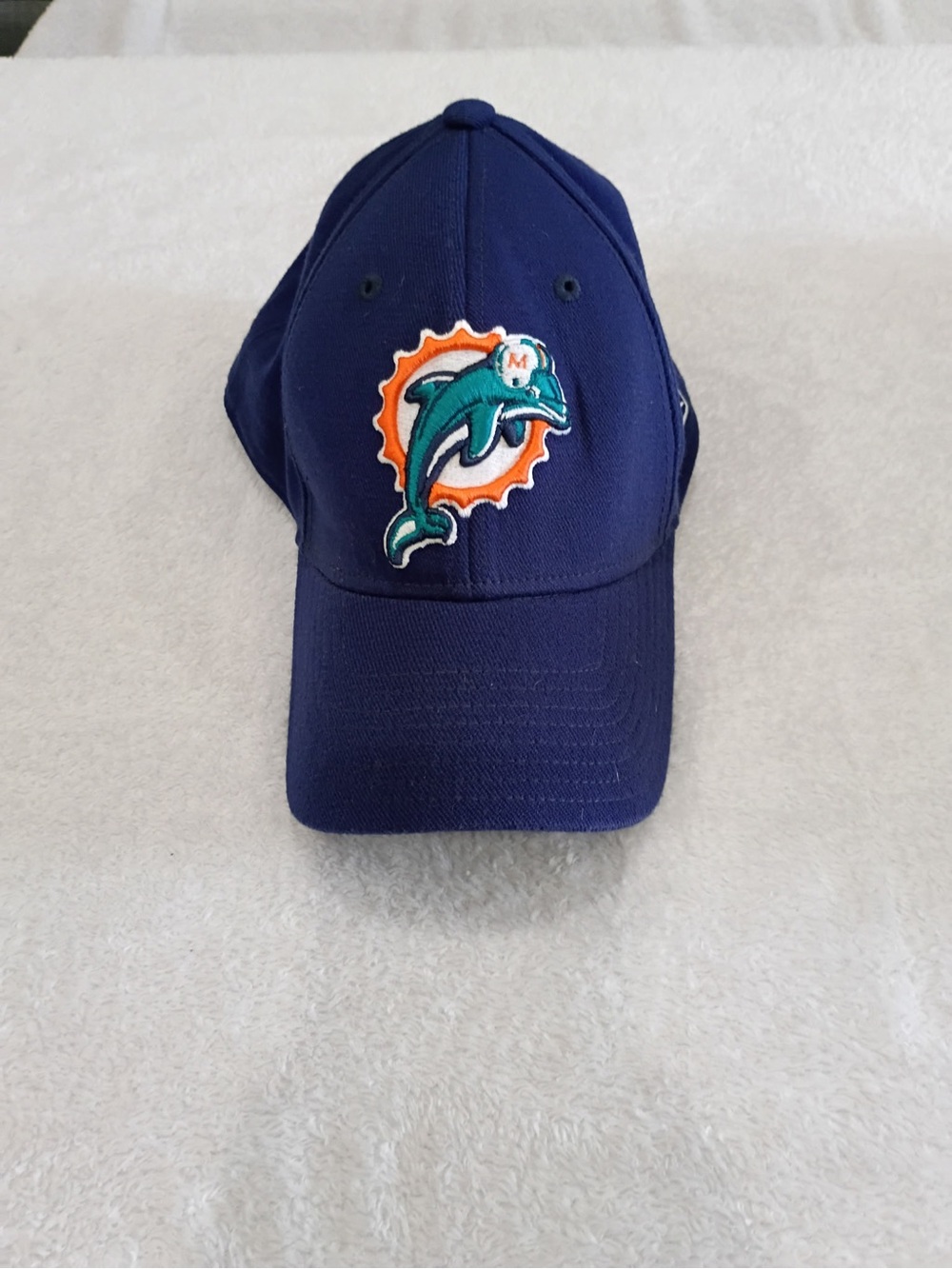 Reebok Miami Dolphins Navy Blue Baseball Cap